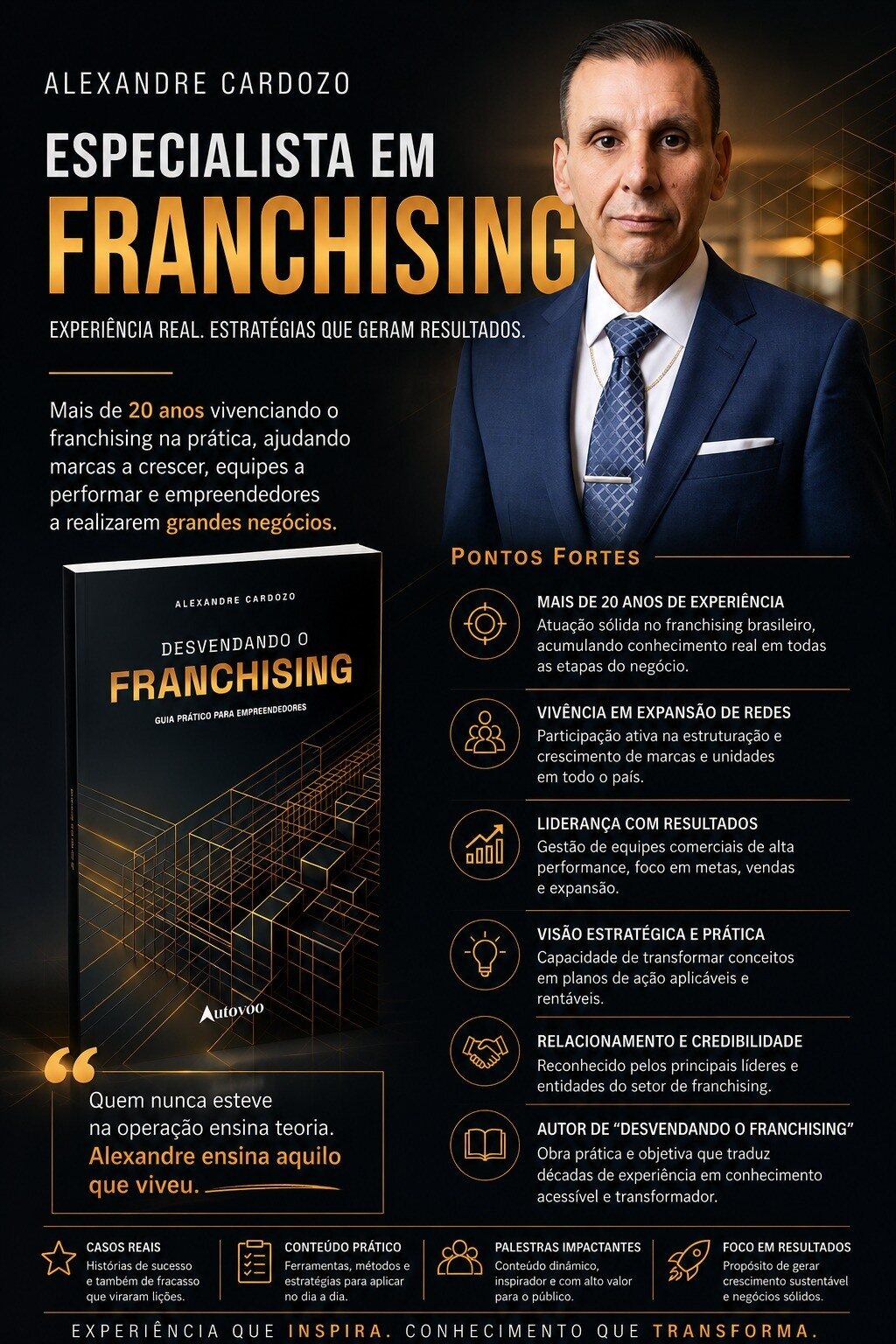 Alexandre Cardozo — Especialista em Franchising e autor de Desvendando o Franchising